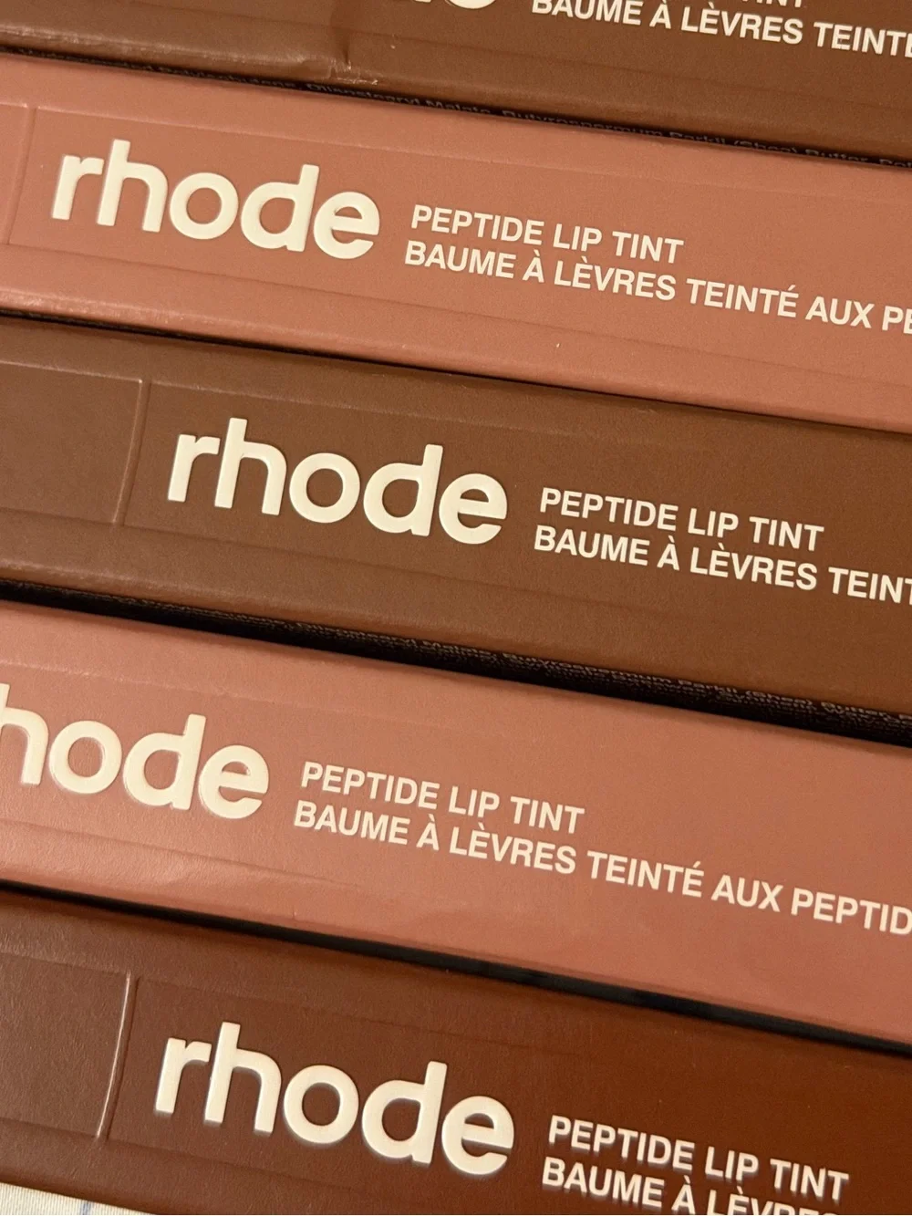 RHODE Peptide Lip Tint Trio Summer 2026 Collection Brand New!🤎